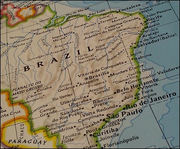 Brazil Remote Deposit Capture map