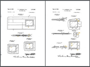 Microseal aperture card patent drawings.