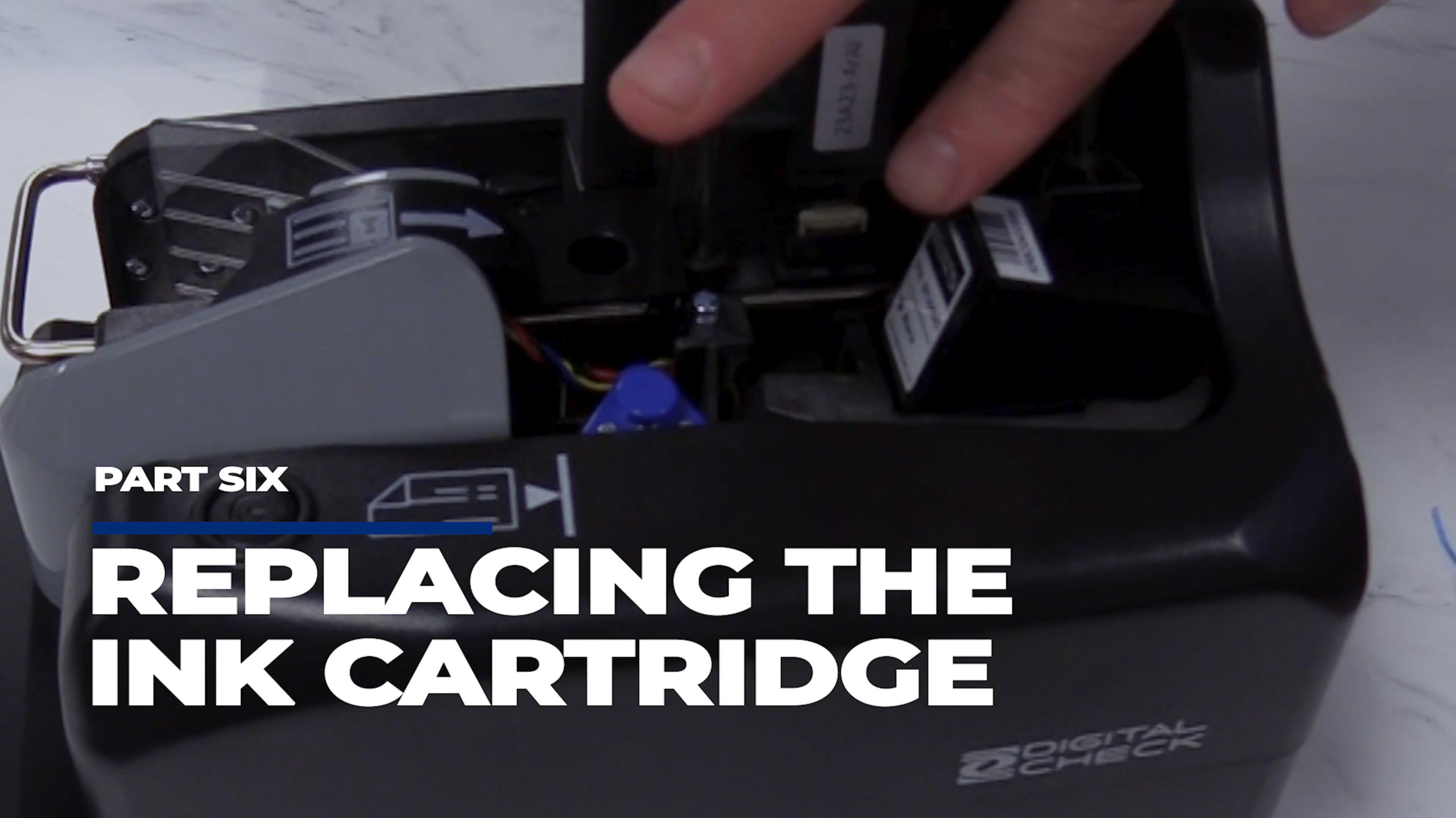 6 - Replacing the Ink Cartridge